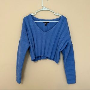 Blue sweater from forever 21 size small.